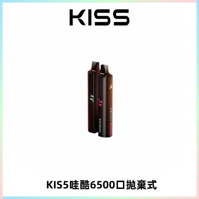 KIS5WAGOO哇酷6500口拋棄式 | 自由混搭雙口味 | 雙芯組合
