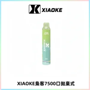 XIAOKE梟客7500Puffs跑馬燈拋棄式電子煙 可發光一次性