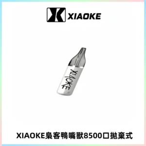 梟客XIAOKE8500口拋棄式一次性電子煙 口紅款高顏值設計